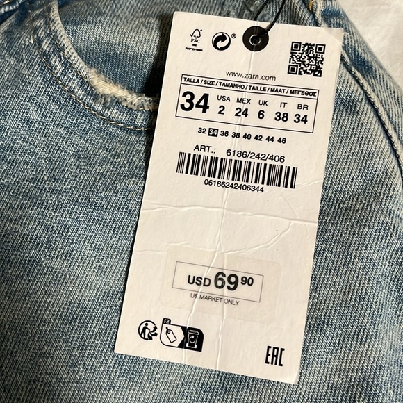 Zara the adjustable relaxed fit Jean - Picture 2 of 5